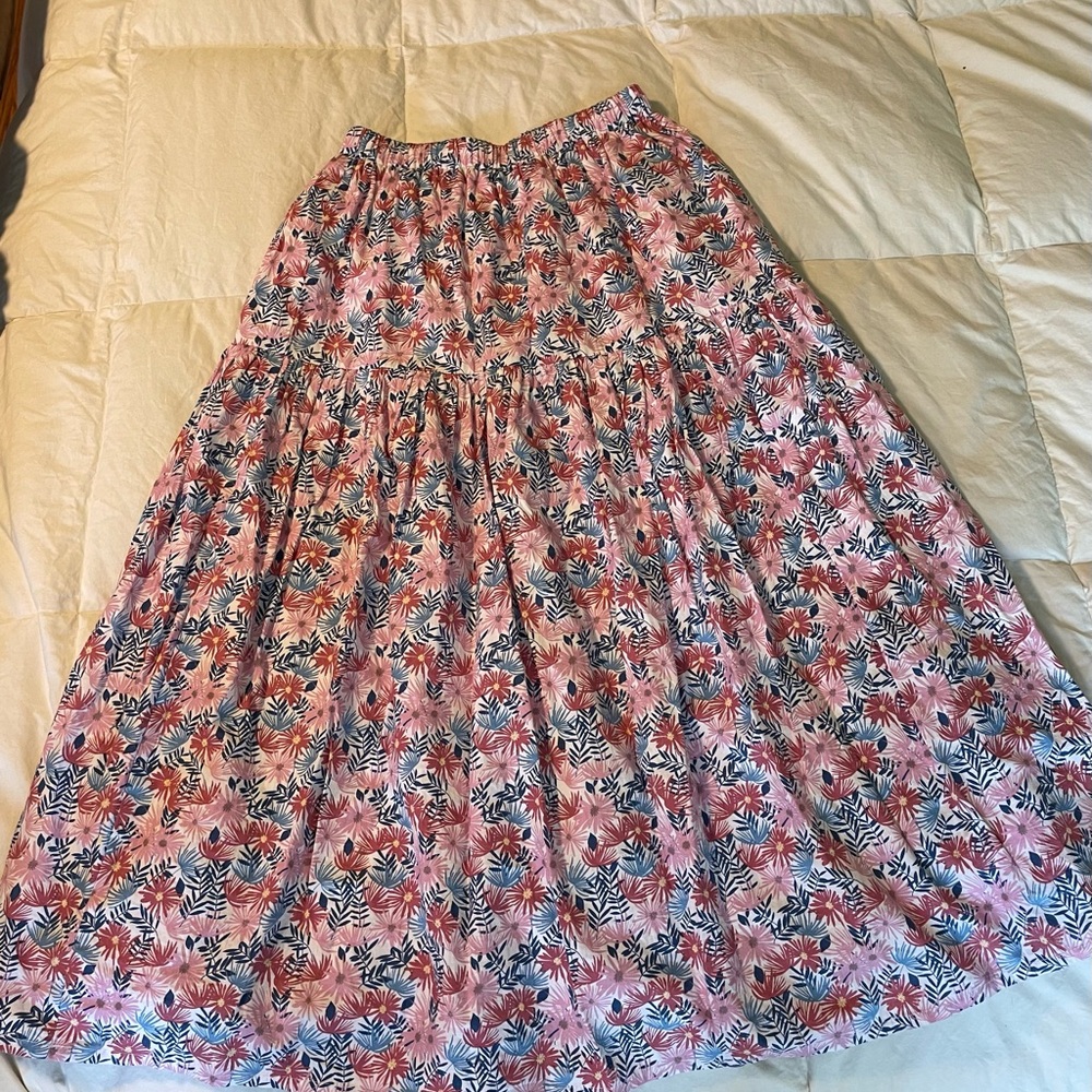 Girl’s Welaken Floral Maxi Skirt